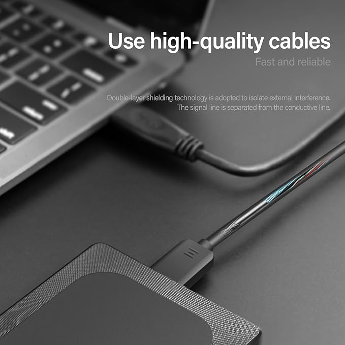 Aiolo Innovation 320GB External Hard Drive Ultra Slim Portable HDD-USB 3.0 for PC, Mac, Laptop, PS4, Xbox one,Xbox 360 HD-A4