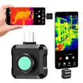 VEVOR 2025 Upgraded Thermal Camera for Android,Pro Thermal Imaging Camera with Macro Lens, Infrared Camera with 320 x 240 TISR Super Resolution, 15X Zoom, Thermal Imager for Phone (P2 Pro Android)