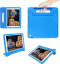 Kids Case for iPad Pro 12.9 2017(2nd Gen)/2015(1st Gen) with Pencil Holder and Handle Stand, EVA Rugged Cover Compatible with iPad Pro 12.9-inch for Child Boys Girls Toddlers(Blue)