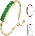 Smart Bracelet for Women, Stylish Jewelry Fitness Tracker with Heart Rate & Sleep Monitor, Waterproof Activity Tracker Watch with App for iOS & Android