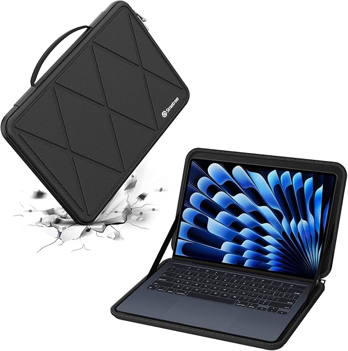 Smatree Hard EVA Protective Sleeve Case Compatible for 16 inch Apple MacBook Pro 2019 A2141, for 15.4 inch Apple MacBook Pro 2015/2014 A1398, Anti-Shock and Waterproof Laptop Case (X8286T)