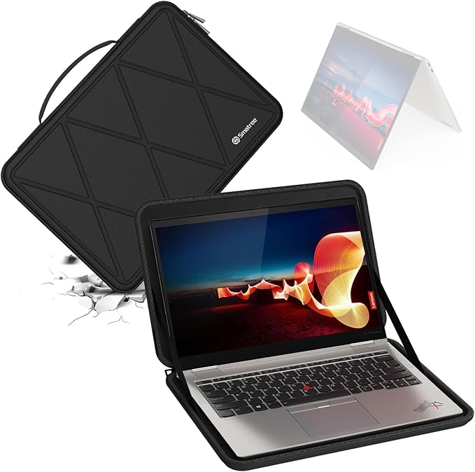 Smatree Hard EVA Protective Sleeve Case Compatible for 13.5 inch Lenovo ThinkPad X1 Titanium Yoga 2 in 1 Laptop Notebook Bag (X8249)