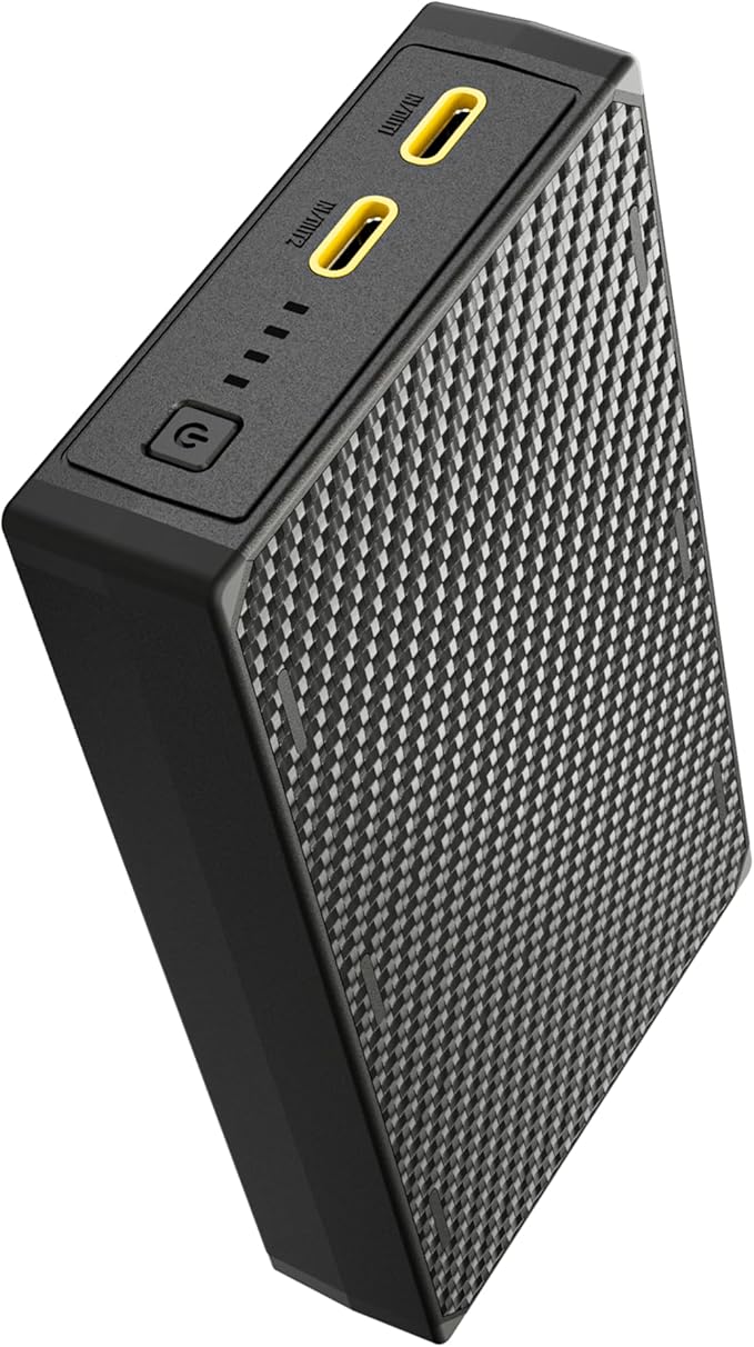 Nitecore NB20000 Gen 3 20000mAh Power Bank, Fast Charging QC PD Dual USB-C Ports Compatible with iPhone, Samsung Galaxy and Tablets with USB Charging Cable