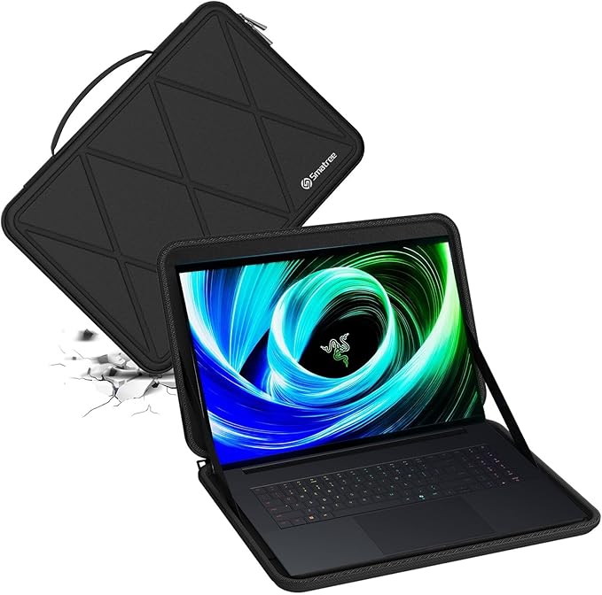 Smatree Hard Laptop Sleeve Case for 18 inch Razer Blade 18 2025/2024/2023, for 18 inch Razer Blade 18 4090/4080, for 17.3inch Blade17,GamingLaptop Protective Carry Case(Not Fit Other 17-18inch Laptop)