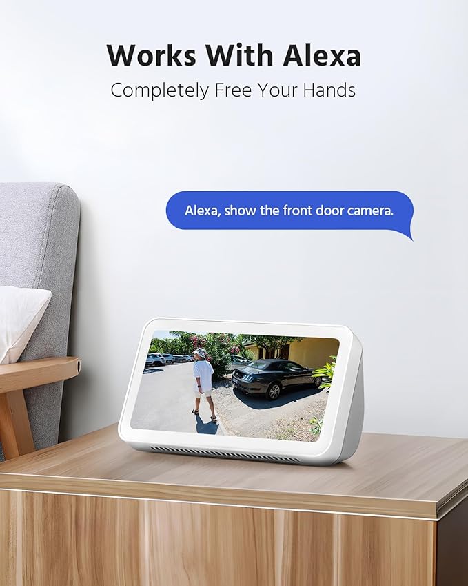 ANNKE 2.5K Solar Security Cameras Wireless Outdoor, 2 Pack 360° View Pan/Tilt Dome Cameras for Home Surveillance, Full-Color Night Vision, Two-Way Audio, Smart PIR Motion Sensor, IP65, 2.4 & 5GHz WiFi