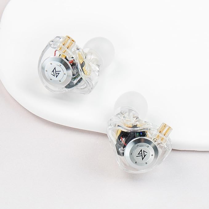 KZ EDX Pro in Ear Monitor Headphones KZ IEM Earphones Dual DD HiFi Stereo Sound Stage Earphones Wired Noise Cancelling Gaming Earbuds for Musicians Singer Audiophiles