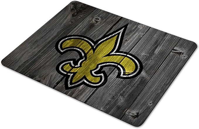 Wood Grain Design Sports Mouse Pad, Non-Slip Rubber Base Mousepad for Computers Laptop Desk, Gaming Mousepad Desk Accessories, Desk Mat Mouse Pad, Office Supplies - Mouse Pads for Desk
