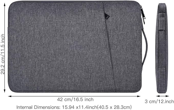 Drawing Carrying Tablet Sleeve Case for Xp-Pen Artist12 / Artist 13.3 Pro 13.3 Inch,VEIKK A15, Compatible with Wacom Cintiq 13HD Bag(Space Grey)