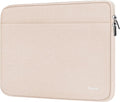 Laptop Sleeve Case 14 inch, Shockproof Protective Notebook Cover Bag with Accessory Pocket, Durable Carrying Laptop Case Compatible for MacBook HP Lenovo Dell Asus Acer, Light Pink