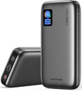 AsperX Laptop Power Bank, 25,000mAh 140W PD 3.1 Fast Charging Portable Charger, TFT Smart Display USB C Battery Pack(92.5Wh) for MacBook/iPhone 17/Dell XPS/Galaxy S25/Steam Deck/ipad (Flight-Approved)