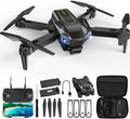 QIDUHUQI Drone with 1080P Camera, Christmas Mini Foldable Drone for Adults and Beginners, Headless Mode, Altitude Hold, One Key Start/Landing, 360° Flips, Speed Adjustment (Champagne Gold)