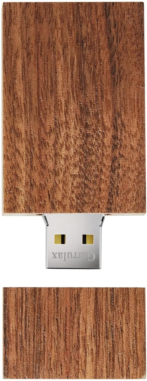 USB Flash Drive, 8GB Wooden USB2.0 High Speed USB Thumb Drives Memory Stick Pen Date Storage Stick Pendrive (Walnut)