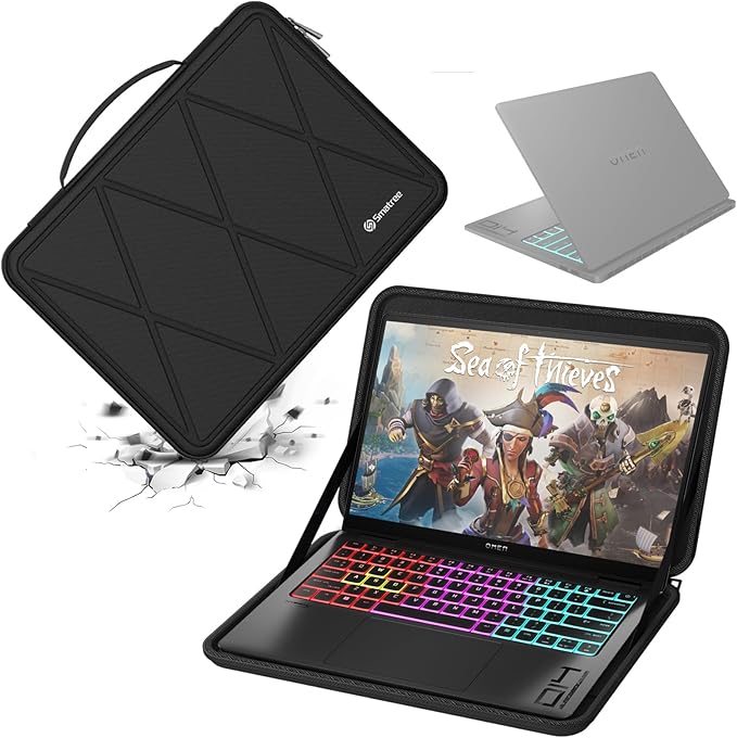Smatree Hard EVA Protective Sleeve Case Compatible for 14 inch HP OMEN Transcend Laptop 14t-fb000/14-fb0097nr, Slim and Anti-Shock Notebook Bag (X8258)