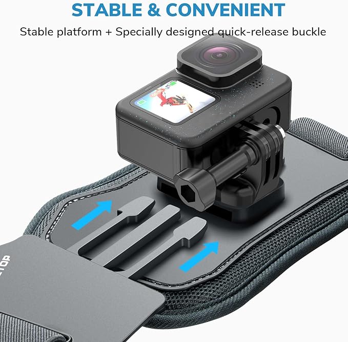 Chest Mount Harness Strap Body Mount Chesty Compatible with GoPro Hero 13 12 11 10 9 8 7 6 5 Session AKASO DJI Osmo Action Cameras - Balance Stability and Comfort Performance