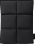 Comfyable Puffy 9-11 Inch Tablet Sleeve Compatible for 11 Inch iPad Pro M5, iPad Air M4 2026 with Magic Keyboard, Quilted Puffer Vertical Tablet Carrying Case for Women Men, Black