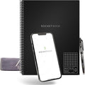 Rocketbook Matrix Smart Reusable Graph Paper Notebook, Digitally Connected, Isometric Notebook, Letter Size 8.5x11, Black