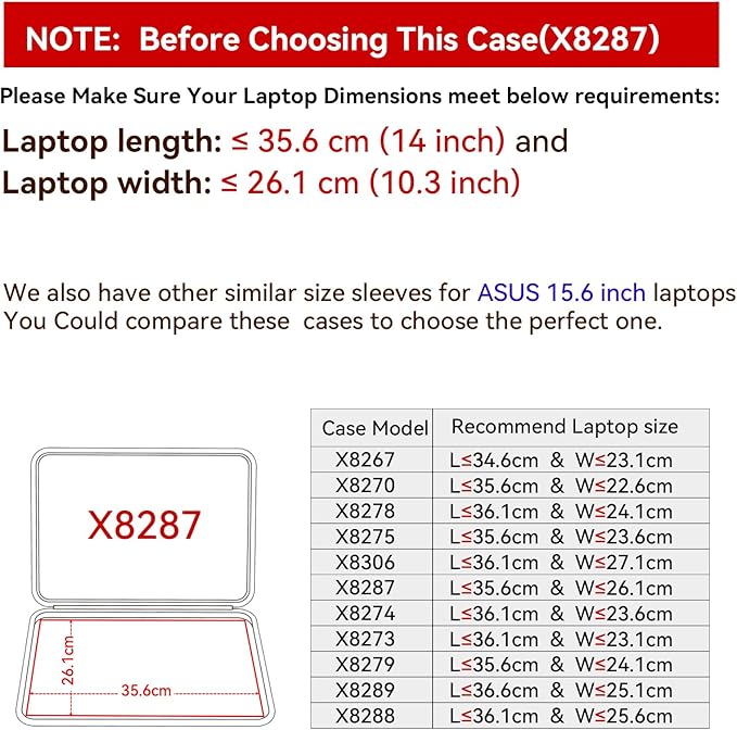 Smatree Hard EVA Protective Sleeve Case Compatible for 15.6 inch ASUS ROG Strix Scar 15 (2022) G533, for ASUS ROG Strix G15 2022 G513, 2021 ROG Strix Scar 15, Acer Predator Triton 16 Slim Bag (X8287)