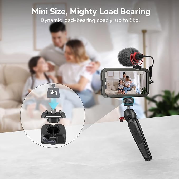 SmallRig Quick Release Plate with 1/4" Screw, HawkLock Quick Release Top Plate for Stabilizer, Action Camera, Monitor, LED Light, QR Top Plate for SmallRig HawkLock Quick Release System - 3730C