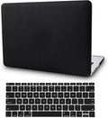 KECC Compatible with MacBook Pro 16 inch Case 2020 2019 Release A2141 Protective Italian Leather Hard Shell Case + Keyboard Cover, Black Leather