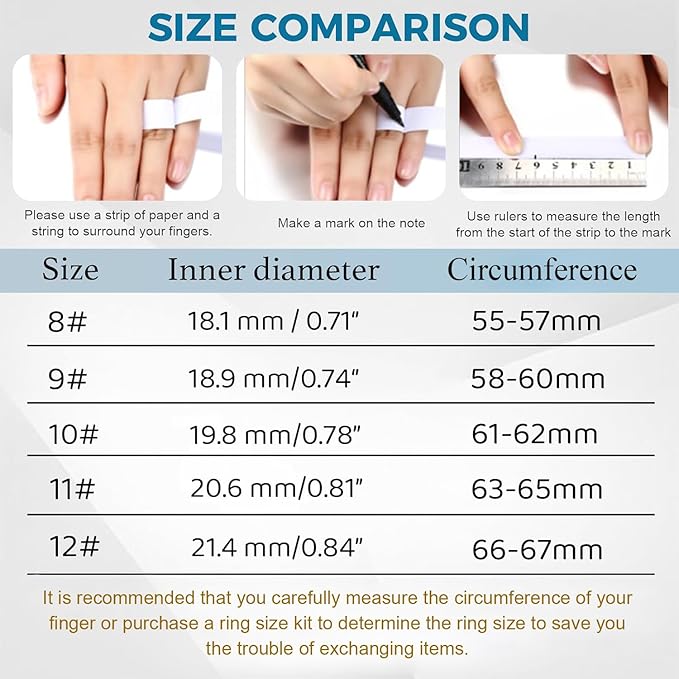Smart Ring for Women Men Fitness Tracker with Blood Pressure,Heart Rate,Sleep Monitoring,Step Counting,for iPhone and Android,Waterproof smart blood pressure monitor,No Subscription Fees,Gold 12 size