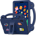 AKABEILA Compatible with Samsung Galaxy Tab A9 8.7 X115N(2023) Tablet Case, Lightweight Shockproof Protective Case with Shoulder Strap & Stand Handle for Girl Kid Gift Navy Blue