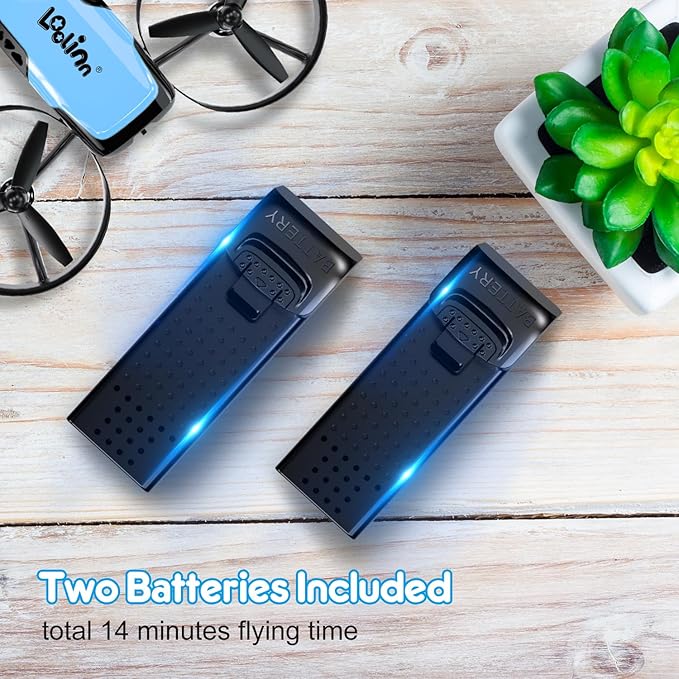 Loolinn | Drone with Camera for Kids 8+ as Gift - Drone for Kids with Adjustable Camera, Photos and Videos, Safe for Kids to Play, Easy to Fly (Holiday Gift for Boys and Girls)
