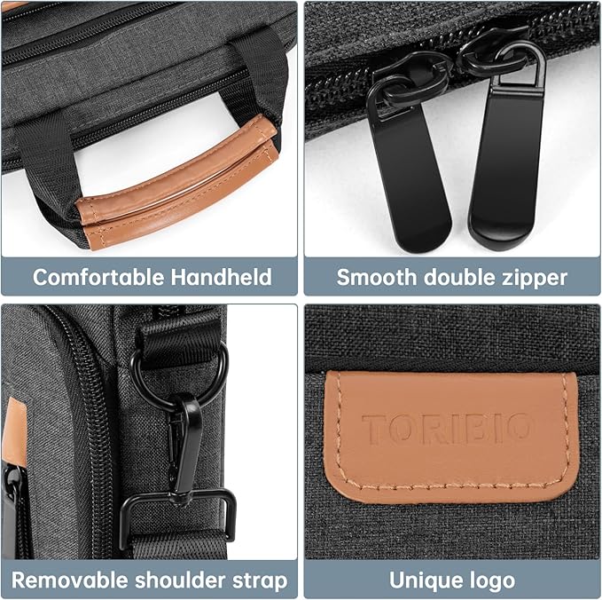15 inch Laptop Sleeve Bag,Padded Protective Travel Carrying Case for New 15"/15.3" MacBook Air M5 M4 M3 M2 2026-2023,Dell XPS 15 Plus,15 Inch Surface Laptop 7/6/5/4/3,Galaxy Tab S9 Utra 14.6"