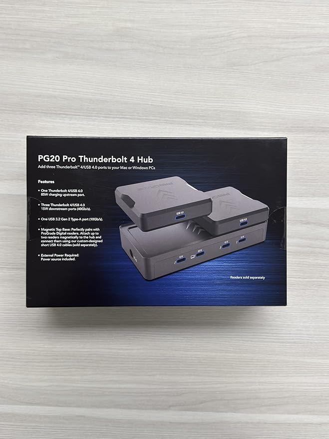 ProGrade Digital PG20 Pro Thunderbolt 4 Hub