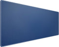 Reniteco Waterproof Large Gaming Mouse Pad with Durable Stitched Edges, Non-Slip Rubber Base, Grainy Jacquard Mouse Mat Desk Pad for Home Office Gaming, 35.4''x15.7''x0.12'', Matte Gray