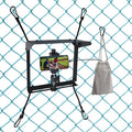 Phone Fence Mount with Shade, Gamechanger Mounting Kit for iPhone, GoPro, Mevo, Action Camera - Perfect for Recording Baseball, Softball, Tennis