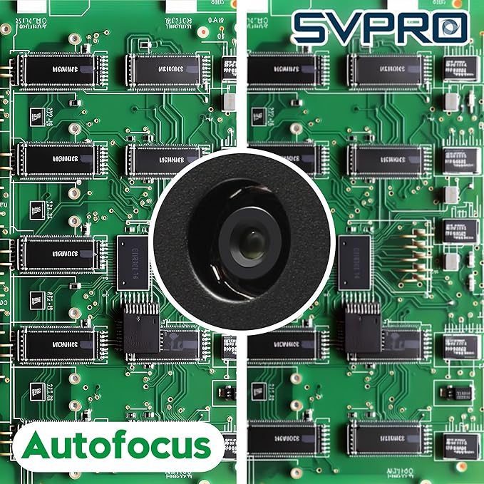 SVPRO 16MP Autofocus USB Camera, 4K UHD External Webcam for Computer, Laptop, IMX298 CMOS Sensor, UVC, Plug & Play, 68 Viewing Angle, Home Surveillance, 3D Printer Monitoring