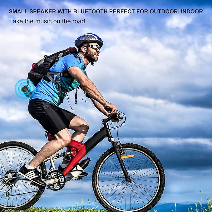 comiso Bluetooth Speaker, Portable Bluetooth Speakers with Wireless Stereo Pairing, Built in Mic, 360° HD Sound,IP65 Waterproof Speaker,Support TF Card, for Home/Party/Outdoor/Beach,Gift For Men/Women