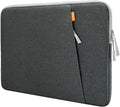JETech Laptop Sleeve for 16-Inch MacBook Pro (M1-M5, 2019-2026), Waterproof Bag Case with Pocket, Compatible with 16 Inch Notebook (Dark Grey)