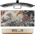 MPCO. Original Large Gaming Desk Mat – 36" x 17" Aeroglyde Masterpiece Shogun Full Desk Mouse Pad for Smooth Precision – Non-Slip, Washable Extra-Large PC Mouse Pad for Gaming Sessions