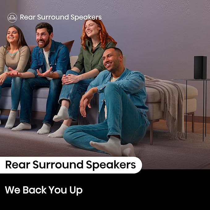 Hisense HS5100 5.1Ch Sound Bar with Wireless Subwoofer, 540W, Dolby Digital Plus, Bluetooth 5.3, EzPlay, Roku TV Ready, DTS: X, HDMI/AUX/ARC/Optical/USB (HS5100, 2024 Model)