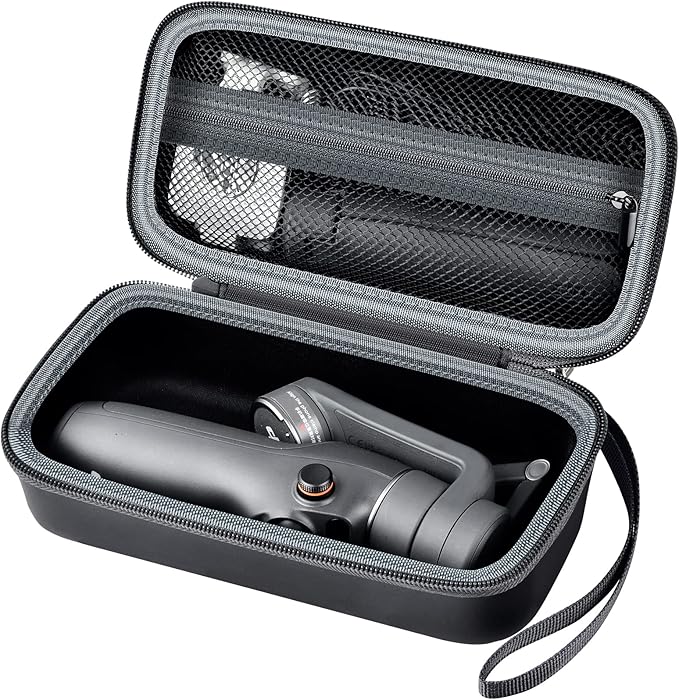 ALKOO Protective EVA Case for DJI Osmo Mobile 8, 7 & 7P, Designed for Safe Storage, Travel and Vlogging Use