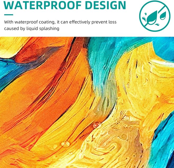 Hopipad Starry Night Large Gaming Mouse Pad for Desk, Desk Mat with Seamed Edges, Waterproof Desk Pad, Non-Slip Rubber Base, 31.5x11.8 Inch Keyboard Pad Computer Mat, Big XL Mousepad