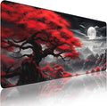 Gaming Mouse Pad - Desk Mat for Keyboard and Mouse - Anime Mousepad Desk Pad with Non-Slip Base, Japanese Large Mouse Pad for Office, Desktop Protection Decoration and Daily Use