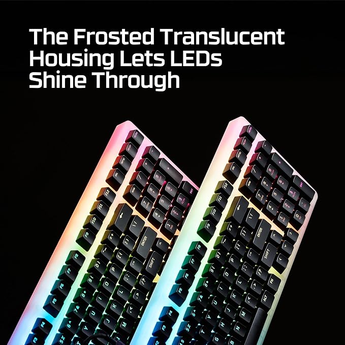 HyperX Origins 2 1800 Housing – Translucent Frosted Material, Shine Through, High Profile, Easy Assembly – Blue