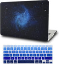 KECC Compatible with MacBook Pro 13 inch Case 2019-2016 with Touch Bar A2159 A1989 A1706 A1708 Protective Plastic Hard Shell Keyboard Cover (Blue)