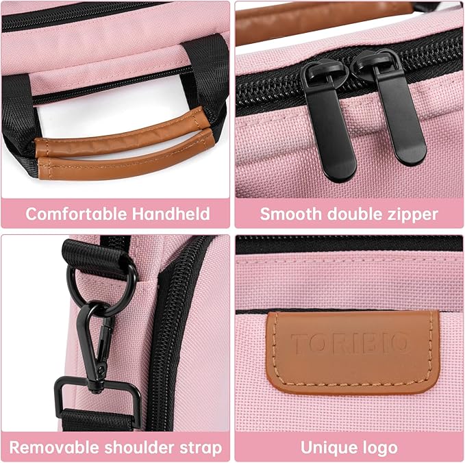 15 inch Laptop Sleeve Bag,Padded Protective Travel Carrying Case for New 15"/15.3" MacBook Air M5 M4 M3 M2 2026-2023,Dell XPS 15 Plus,15 Inch Surface Laptop 7/6/5/4/3,Galaxy Tab S9 Utra 14.6"