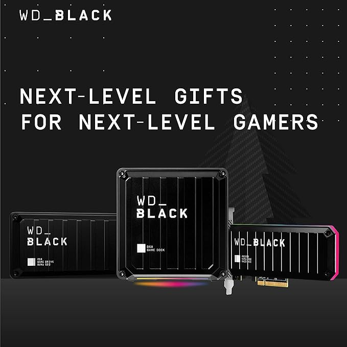 WD_BLACK 5TB P10 Game Drive, Portable External Hard Drive, Works with Playstation, Xbox, & PC - WDBA3A0050BBK-WESN