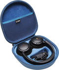 LTGEM Case Compatible with Anker Soundcore Life Q20i / Q20 / Q30 / Q45 Hybrid Active Noise Cancelling Headphones, Blue