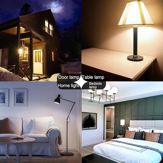 GRV 12W A60 Smart Light Bulb with a 2.4GHz Remote Control,Stepless Dimmable 2700-6500K,100W Incandescent Lamp Equivalent,1000LM CRI>80,E26 Base,Home Decor,2 Bulb & 1Remote