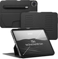 ZUGU Case iPad Pro 11 Inch Case Lighter Version, 1st/2nd/3rd/4th Generation 2018/2020/2021/2022, Slim Protective Cover, Wireless Apple Charging, Convenient Magnetic Stand. Sleep/Wake, Stealth Black