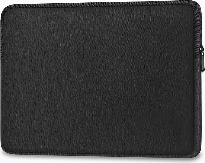 Laptop Case Sleeve 14 Inch, Shockproof Protective Traveling Computer Cover, Water Resistant Portable Laptop Carrying Bag Compatible for Lenovo, HP, Dell, Asus, MacBook Air/Pro, Black