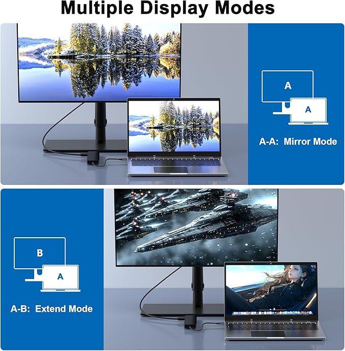 USB C Docking Station with M.2 NVMe SSD Enclosure 10Gbps, 9 in 1 USB-C Hub, Type C SSD Slot with 4K@60Hz HDMI, USB 3.2 Gen2, PD100W, SD/TF Card Reader, Laptop Docking Station for Dell/HP/Lenovo/Mac