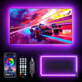 LED Lights for TV, RGB TV Backlight Behind, 16.4ft LED Lights for 45-75 Inch TVs, Music Sync Bluetooth APP & Remote Control,USB Powered Strip Lights for Bedroom, Xmas, Home Décor