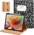 DTTO for iPad Pro 13 inch Case (M5/M4) 2025/2024, Premium Leather Business Folio Stand Cover with Pencil Holder - Auto Wake/Sleep & Multiple Viewing Angles, Built in Hand Strap & Pocket, Book