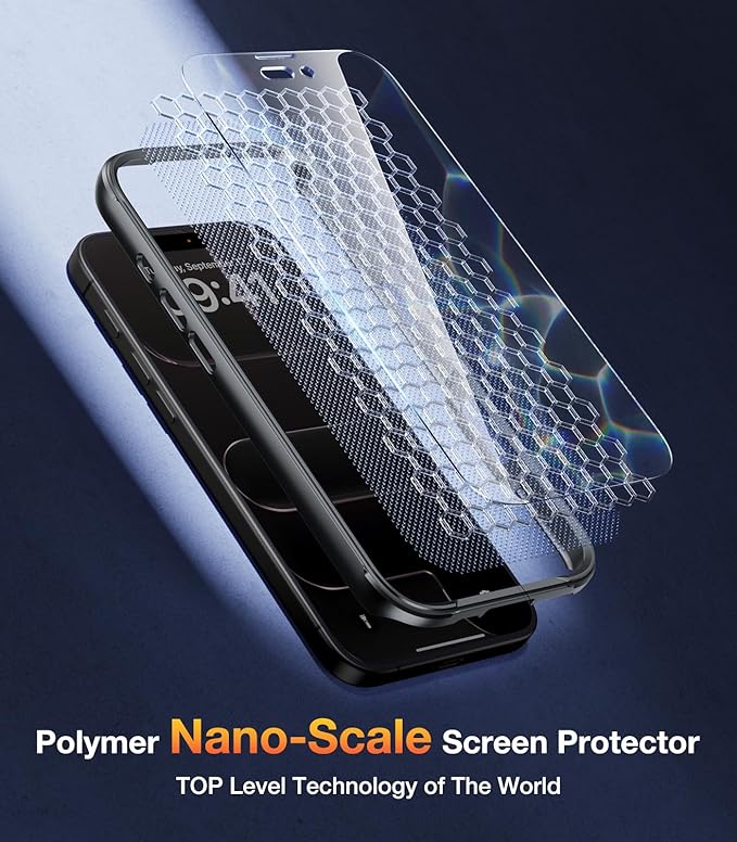 Diaclara Magnetic Designed for iPhone Air Case Full Body Bumper,[Compatible with MagSafe] Military Drop Proof Cover with Built-in Touch Sensitive Anti-Scratch Screen Protector for iPhone 17 Air Black